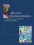 Effective Documentation for Physical Therapy Professionals cover