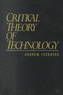 Critical Theory of Technology cover