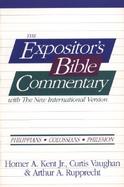 The Expositor's Bible Commentary With the New International Version Philippians/Colossians/Philemon cover