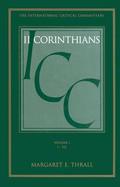 A Critical and Exegetical Commentary on the Second Epistle to the Corinthians (volume1) cover