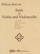 William Bolcom - Suite for Violin and Violincello In Five Movements U Score and Parts cover