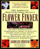 The American Horticultural Society Flower Finder cover