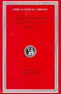 The Attic Nights of Aulus Gellius (volume1) cover