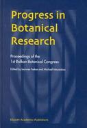 Progress in Botanical Research Proceedings, 1st Balkan Botanical Congress cover