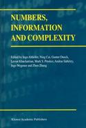 Numbers, Information and Complexity cover