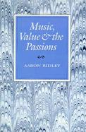 Music Value and the Passions cover