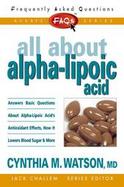 FAQs All about Alpha-Lipoic Acid cover