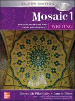 Mosaic One cover