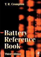 Battery Reference Book cover
