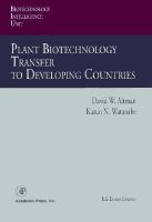 Plant Biotechnology Transfer to Developing Countries cover