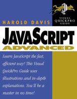 JavaScript Advanced cover