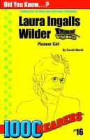 Laura Ingalls Wilder Pioneer Girl cover