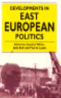 Developments in East European Politics cover