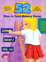 52 Ways to Teach Memory Verses cover