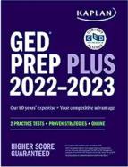 GED Test Prep Plus 2022-2023 : 2 Practice Tests + Proven Strategies + Online cover