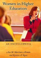 Women in Higher Education: An Encylopedia cover