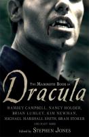 The Mammoth Book of Dracula cover