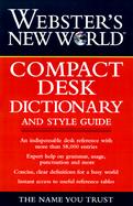 Webster's New World Compact Desk Dictionary and Style Guide cover