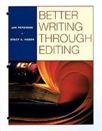 Better Writing Through Editing cover
