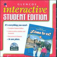 ¿Cómo te va? Level B Nivel azul, Interactive Student Edition CD-ROM cover