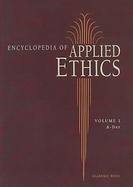 Encyclopedia of Applied Ethics A-Z cover