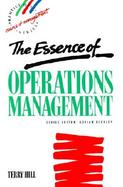 The Essence of Operations Management cover