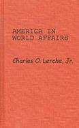 America in World Affairs. cover