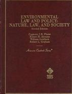 Environmental Law and Policy: Nature, Law, and Society cover