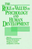 The Role of Values in Psychology and Human Development cover