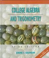 College Algebra and Trigonometry cover