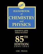 CRC Handbook of Chemistry and Physics 2004-2005 A Ready-Reference Book of Chemical and Physical Data cover