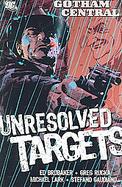 Gotham Central 3: Unresolved Targets cover