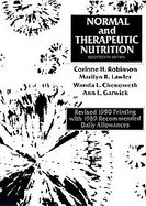 Normal and Therapeutic Nutrition cover