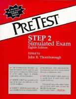 Pretest Step 2 Simulated Examination cover