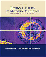 Ethical Issues in Modern Medicine cover