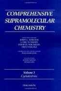 Comprehensive Supramolecular Chemistry Cyclodextrins cover