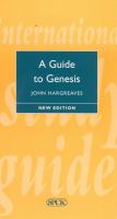A Guide to Genesis cover