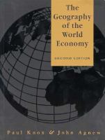 Geography of the World Economy: An Introduction to Economic Geography D Children cover
