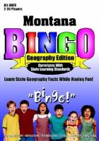 Montana Bingo Geography Edition cover