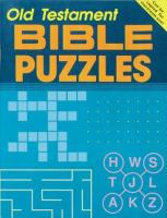 Old Testament More Bible Puzzles cover