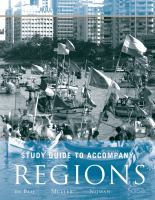 Study Guide to Accompany Regions cover