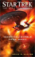 Star Trek: Indistinguishable from Magic cover