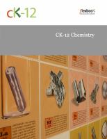 FlexBook: CK-12 Chemistry cover