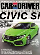 Car And Driver (1 Year, 12 issues) cover