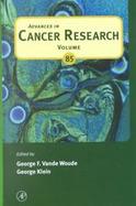 Advances in Cancer Research (volume85) cover