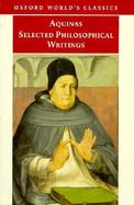 Selected Philosophical Writings cover