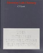 An Elementary Latin Dictionary cover