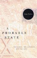 A Probable State The Novel, the Contract, and the Jews cover