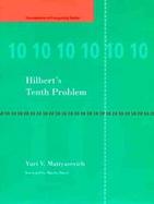 Hilbert's Tenth Problem cover
