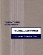 Political Economics Explaining Economic Policy cover